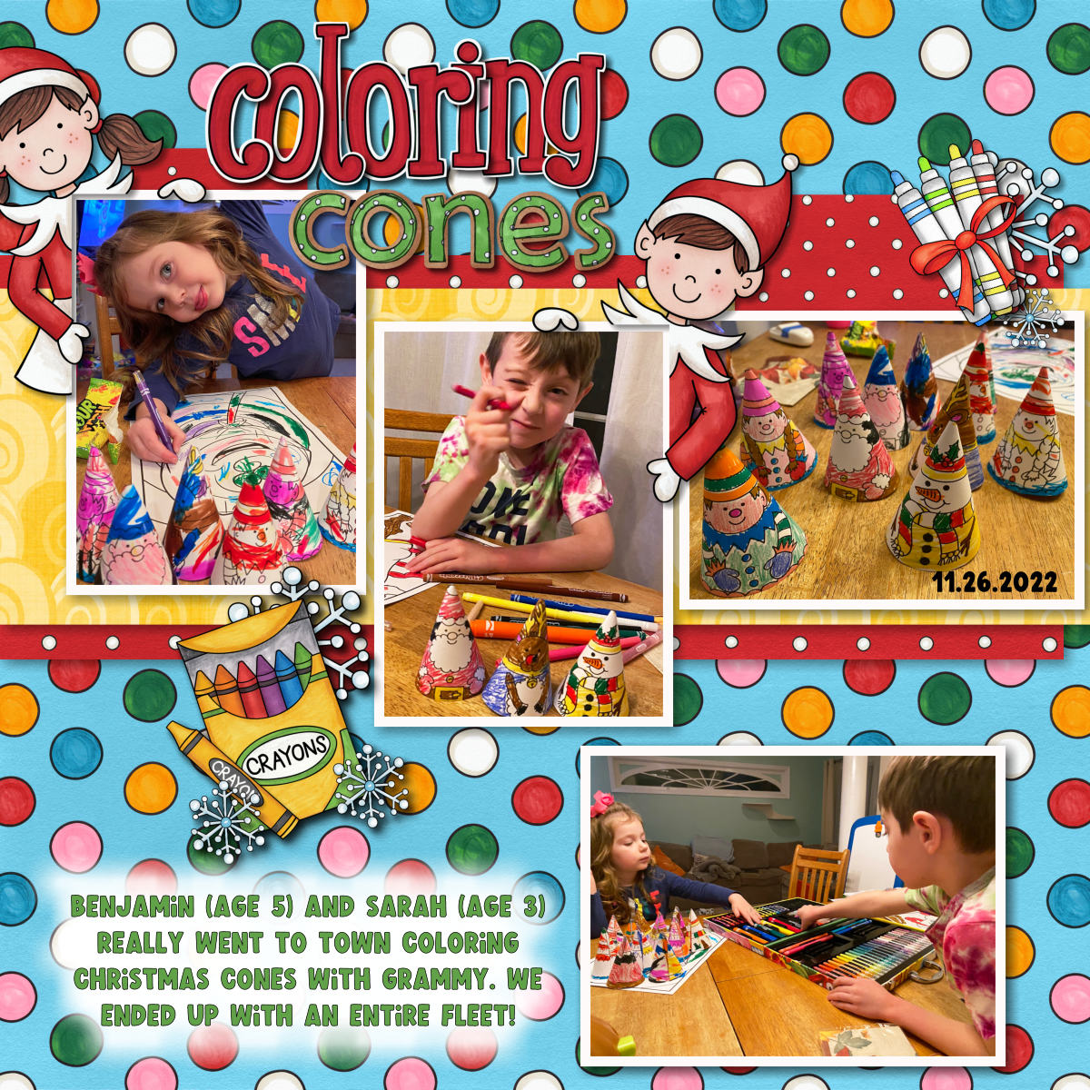 Christmas Cone Fun by lisar Christmas Cone Fun